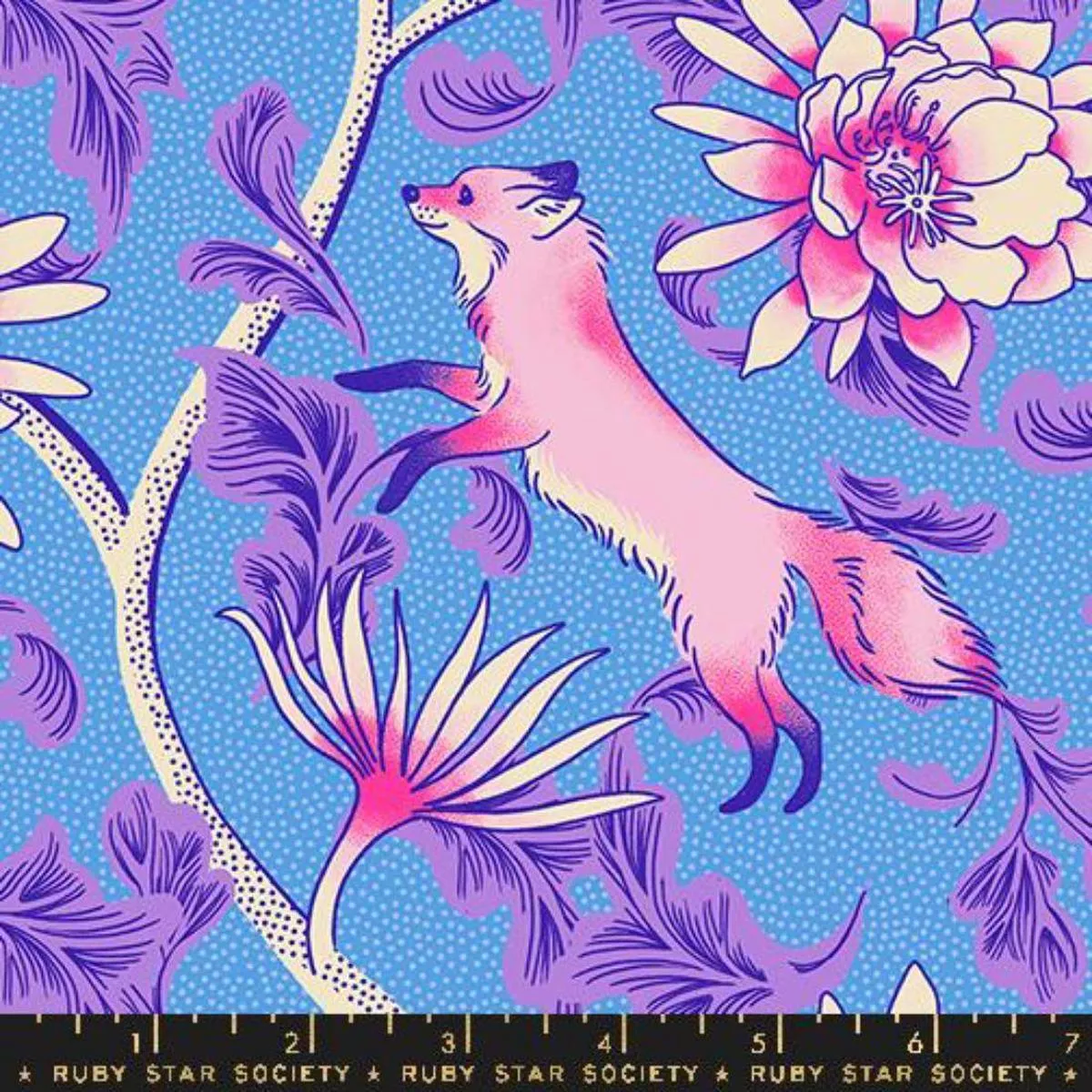 fox-flower-lindley-blue-by-ruby-star-society Fox + Flower Lindley Blue by Ruby Star Society
