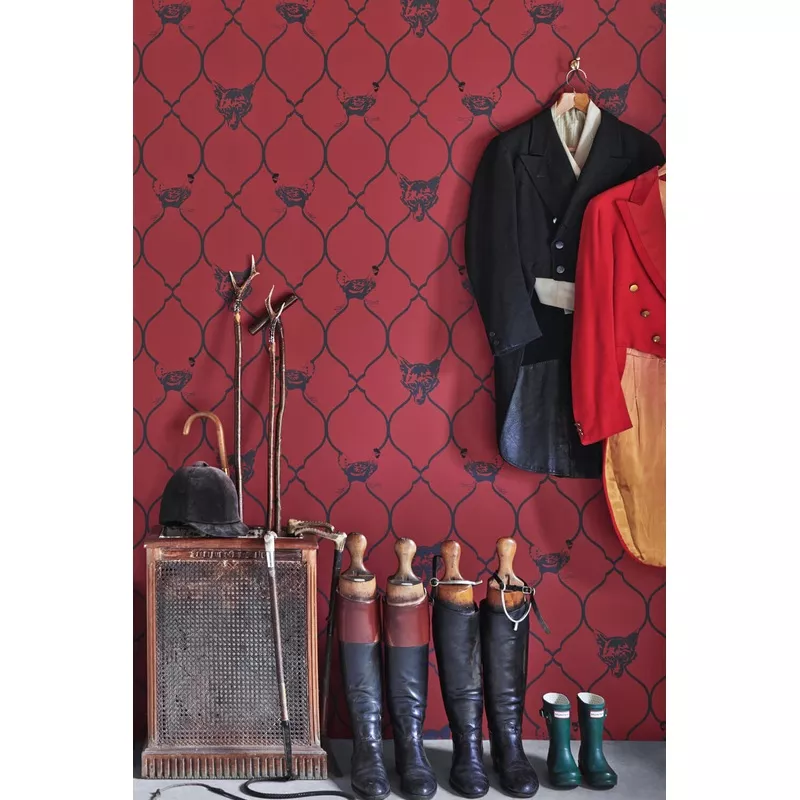 Fox & Hen – Brick Wallcovering