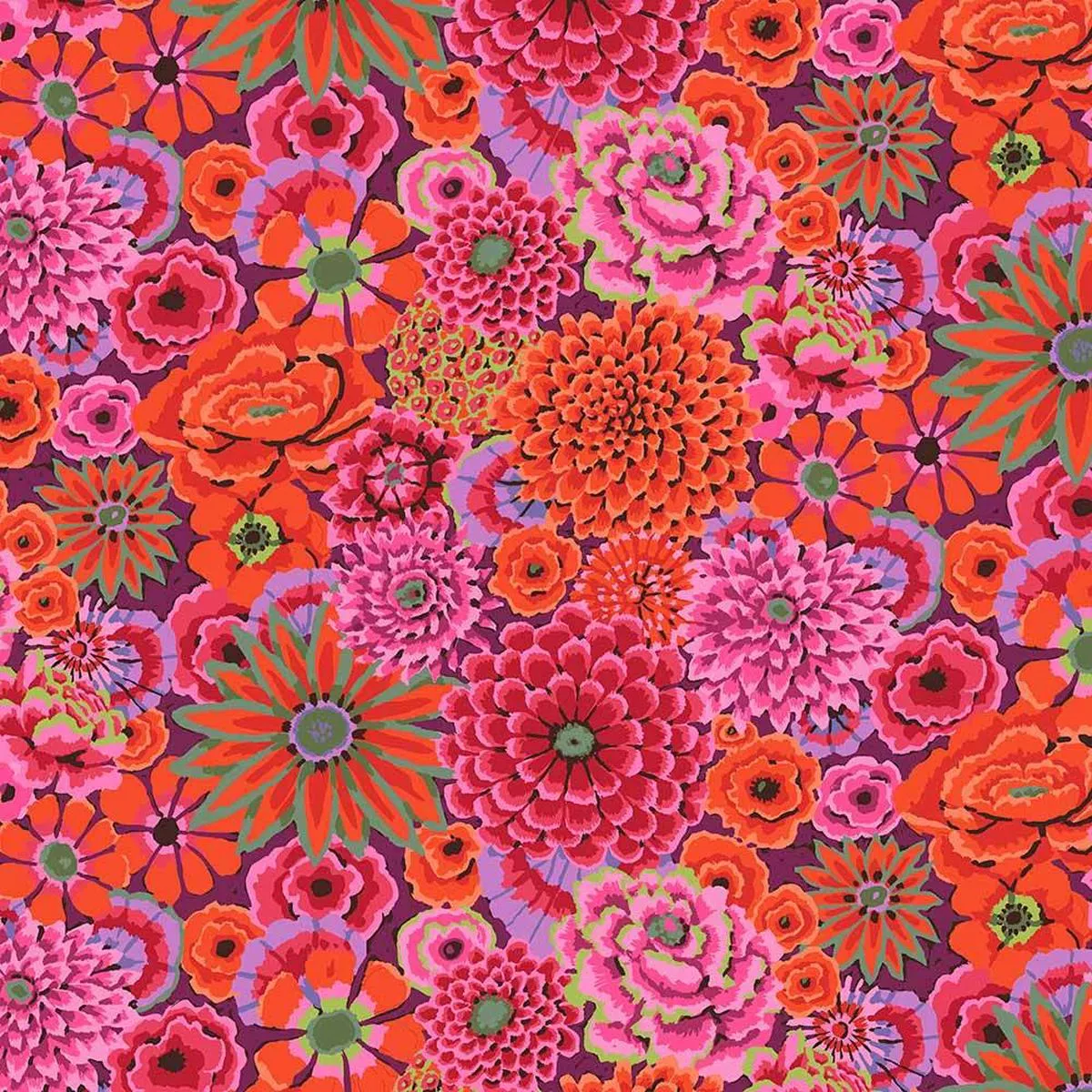 freespirit-fabrics-kaffe-fassett-collective-classics-enchanted-rust-yardage FreeSpirit Fabrics – Kaffe Fassett Collective Classics – Enchanted – Rust – Yardage