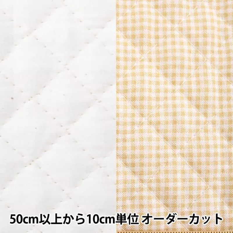 [From quantity 5] Fabric “Reversal Killing (check) 01 Off White”