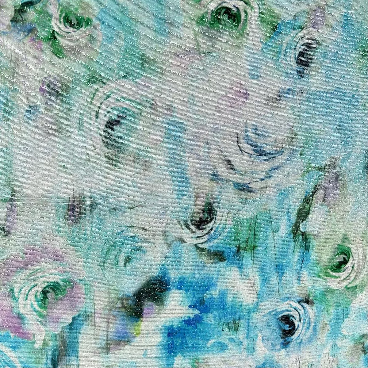 frozen-garden-polyester-fabric Frozen Garden Polyester Fabric
