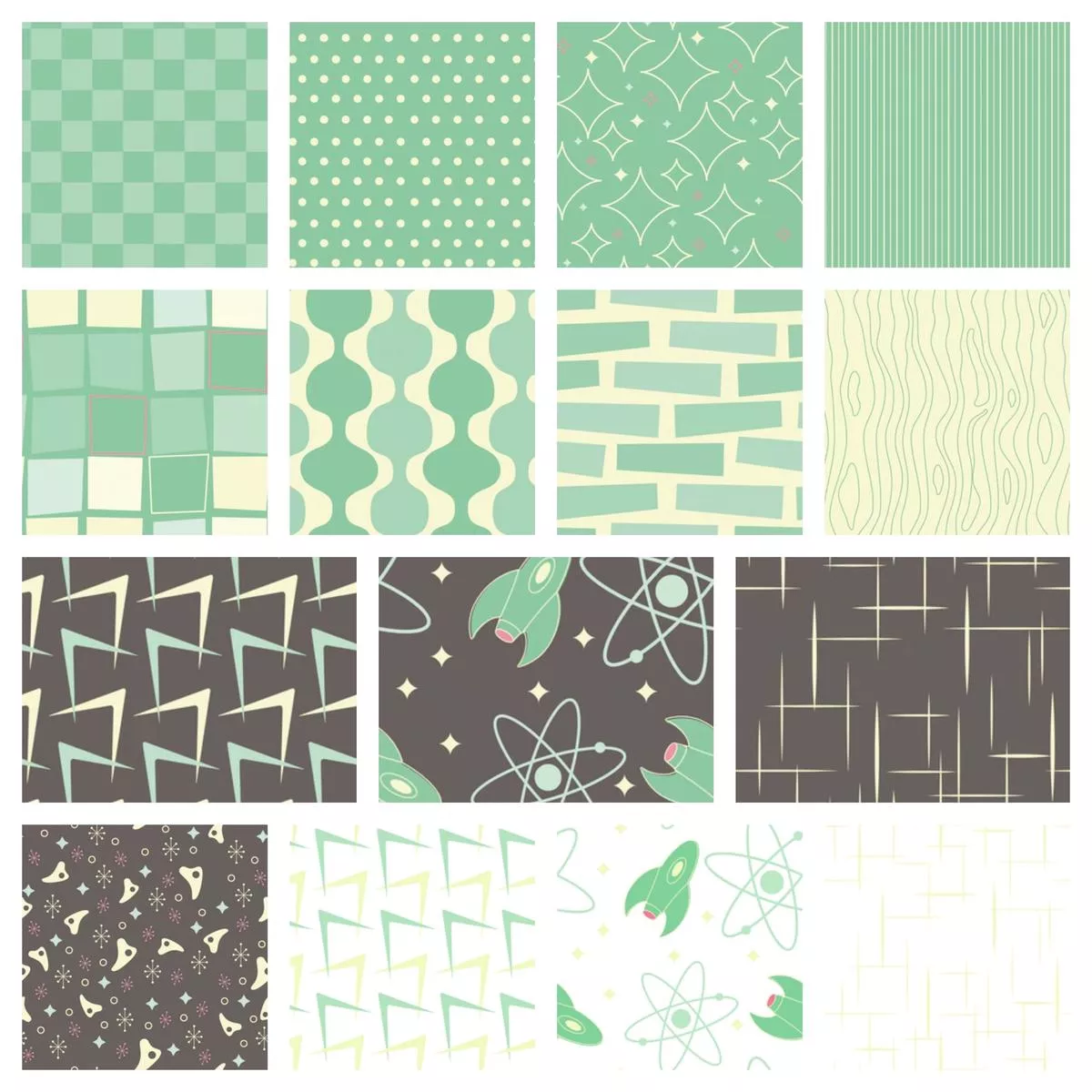 furious-50s-fabric-collection-bundle-15-pieces Furious 50s Fabric Collection Bundle – 15 Pieces