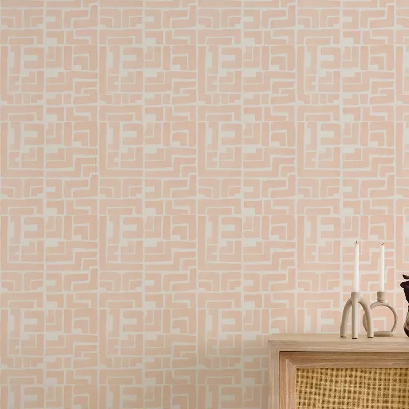 gaia-rose-wallcovering Gaia Rose Wallcovering
