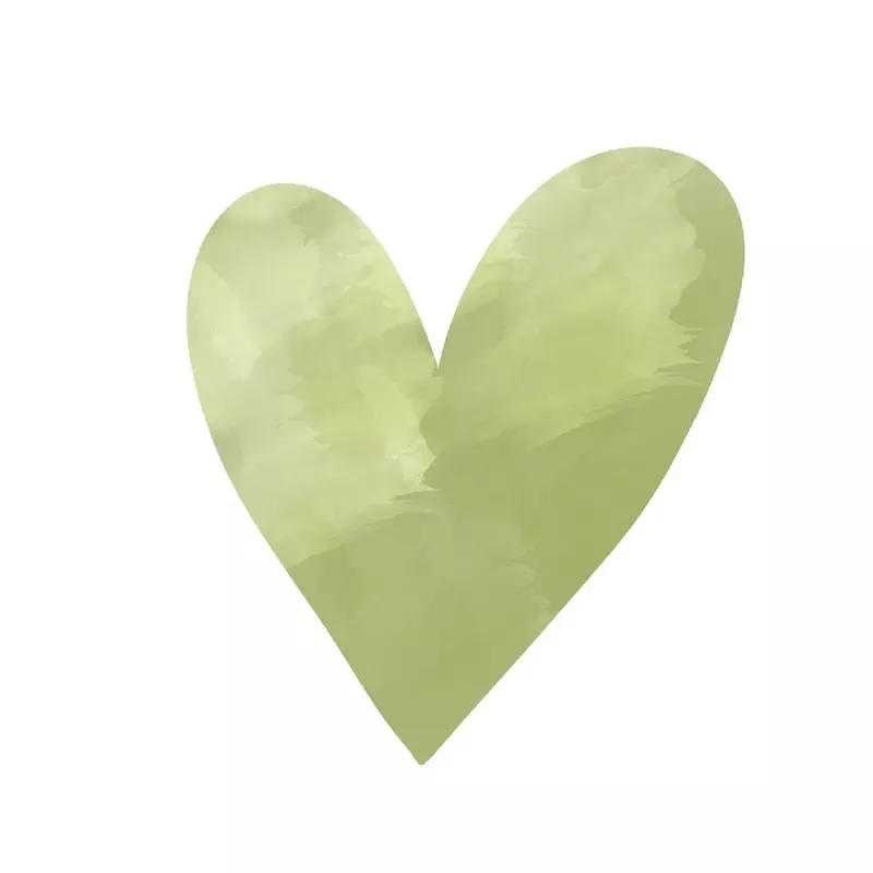garden-heart-fabric-panel-green Garden Heart Fabric Panel – Green