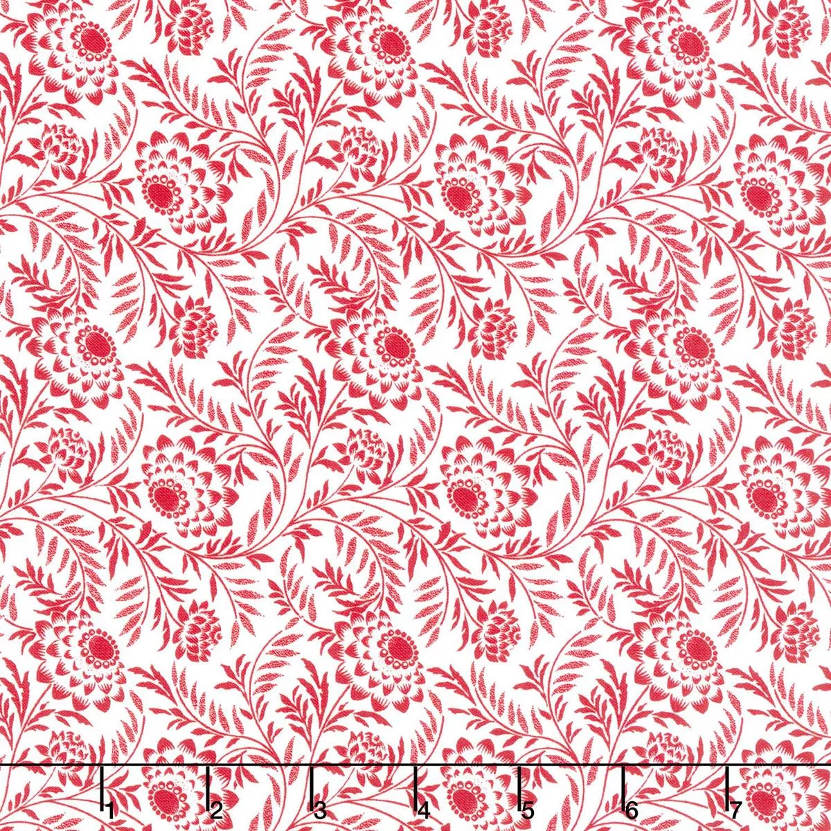 garden-redwork-elegant-floral-red-yardage Garden Redwork – Elegant Floral Red Yardage