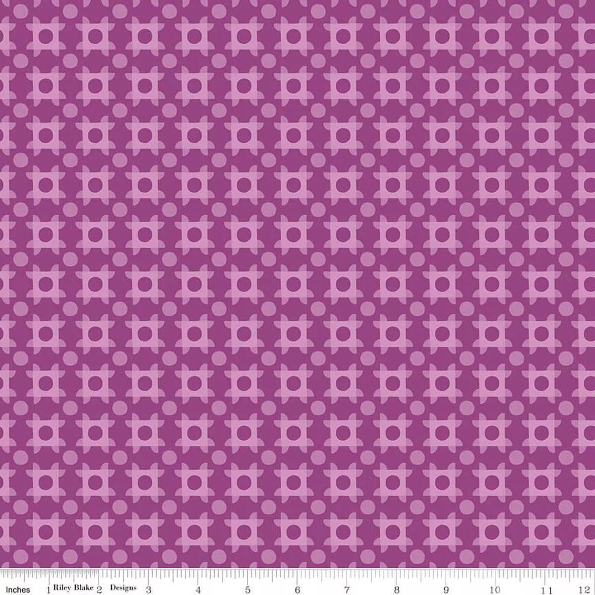 The Genesis of a Journey – Patchwork Piazza – Grape 44″/45″ Fabric Per Yard