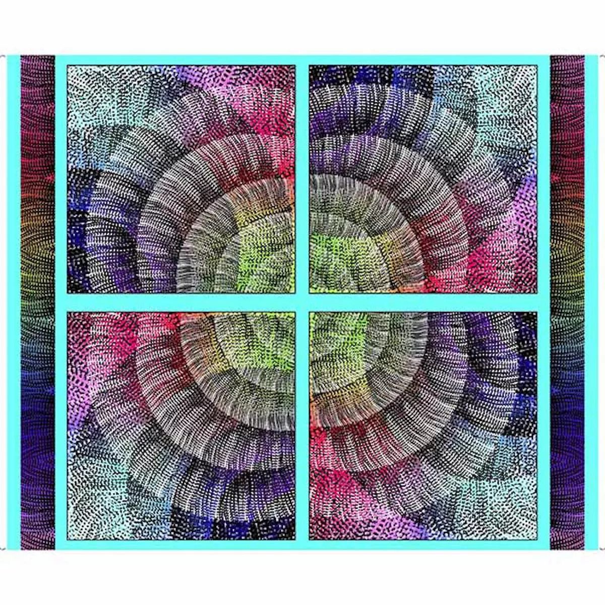 Geo Blocks 36″ Panel by QT Studio