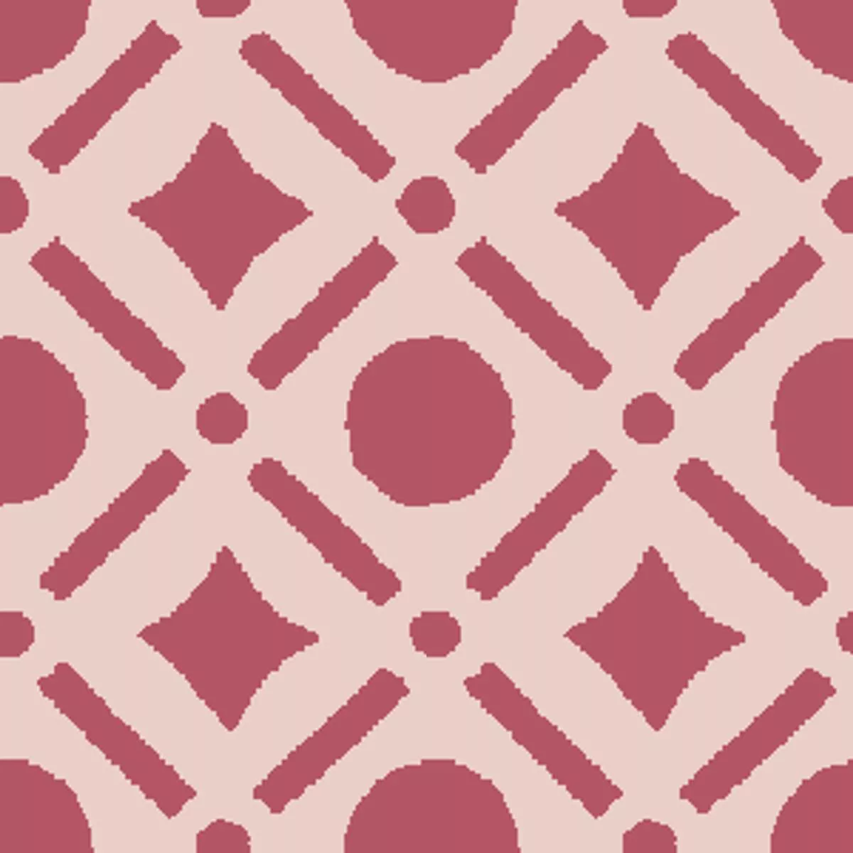 geo-duskendale-on-red-fabric Geo Duskendale on Red Fabric