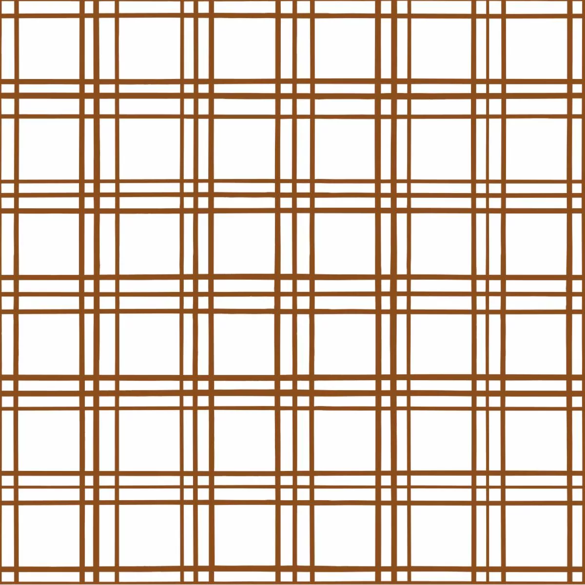 geometric-plaid-fabric-russet Geometric Plaid Fabric – Russet