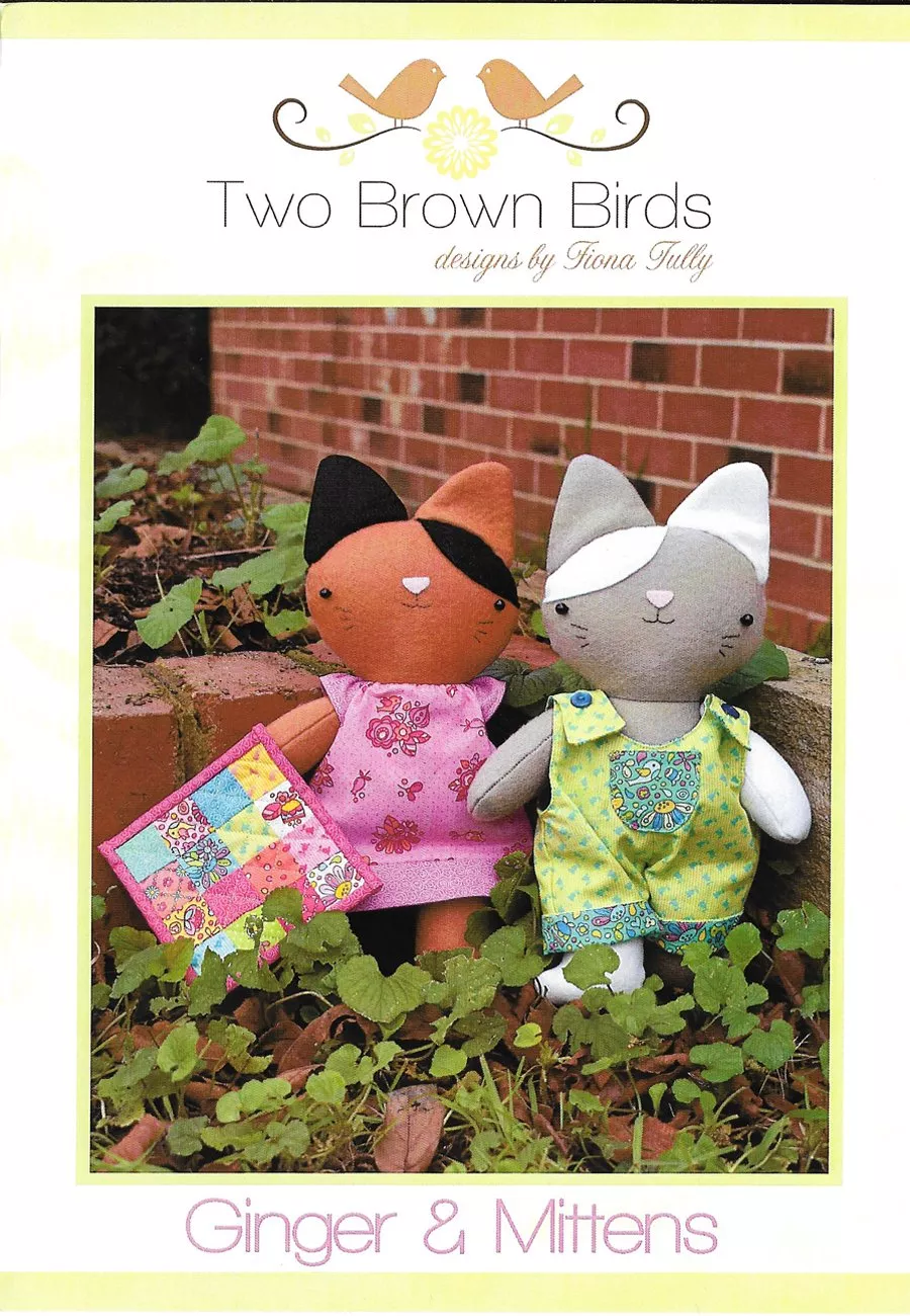 ginger-mittenstwo-brown-birds-b056 Ginger & MittensTwo Brown Birds B056