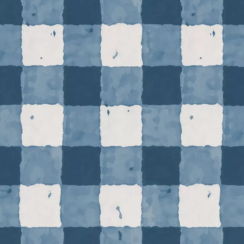 gingham-watercolor-in-blue-fabric Gingham Watercolor in Blue Fabric