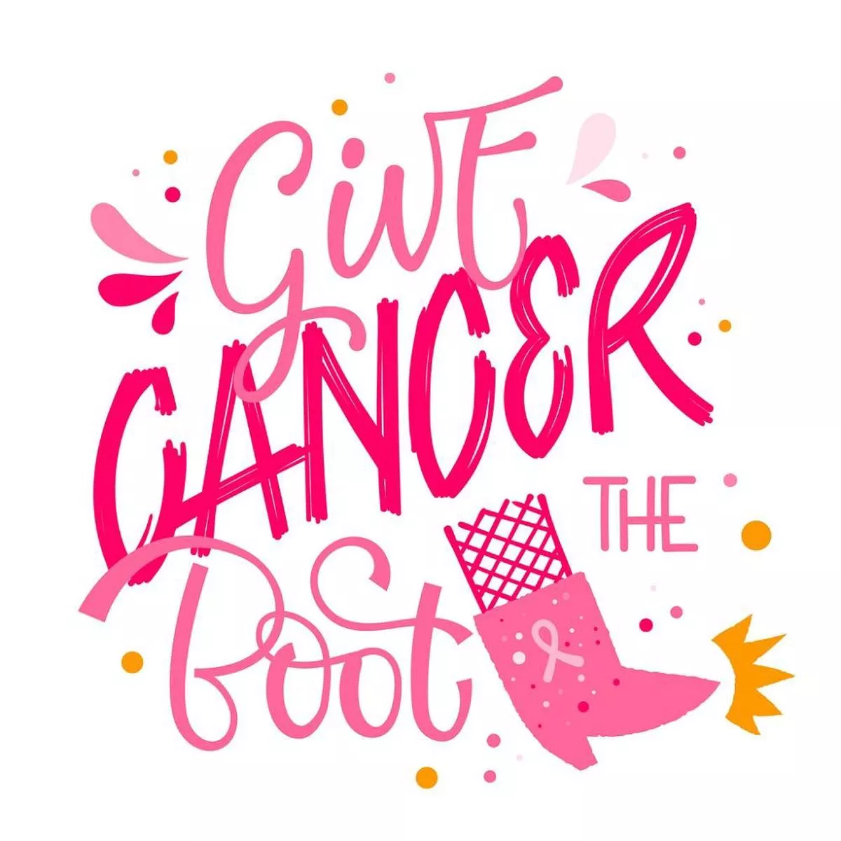give-cancer-boot-fabric-panel Give Cancer The Boot Fabric Panel