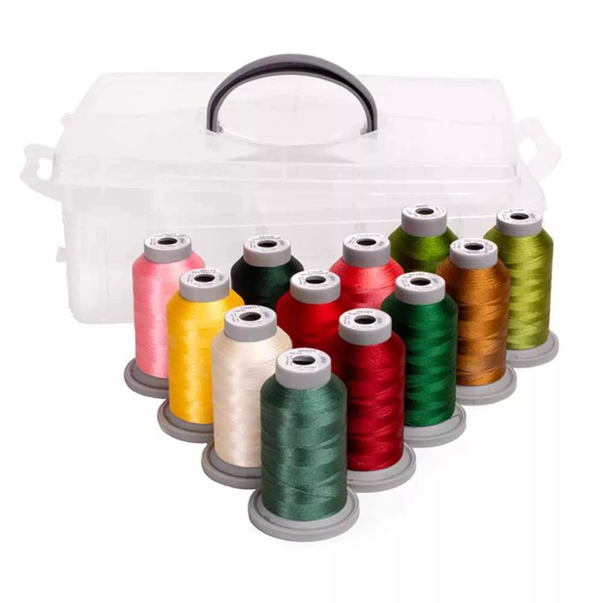 glide-polyester-thread-kimberbell-quilty-little-christmas-collection Glide Polyester Thread Kimberbell Quilty Little Christmas Collection