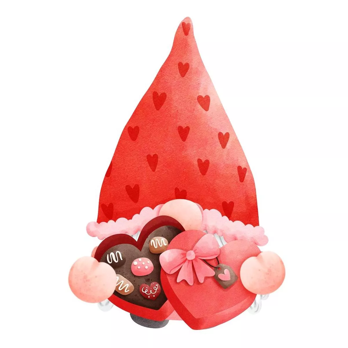 gnome-love-4-fabric-panel Gnome Of Love #4 Fabric Panel