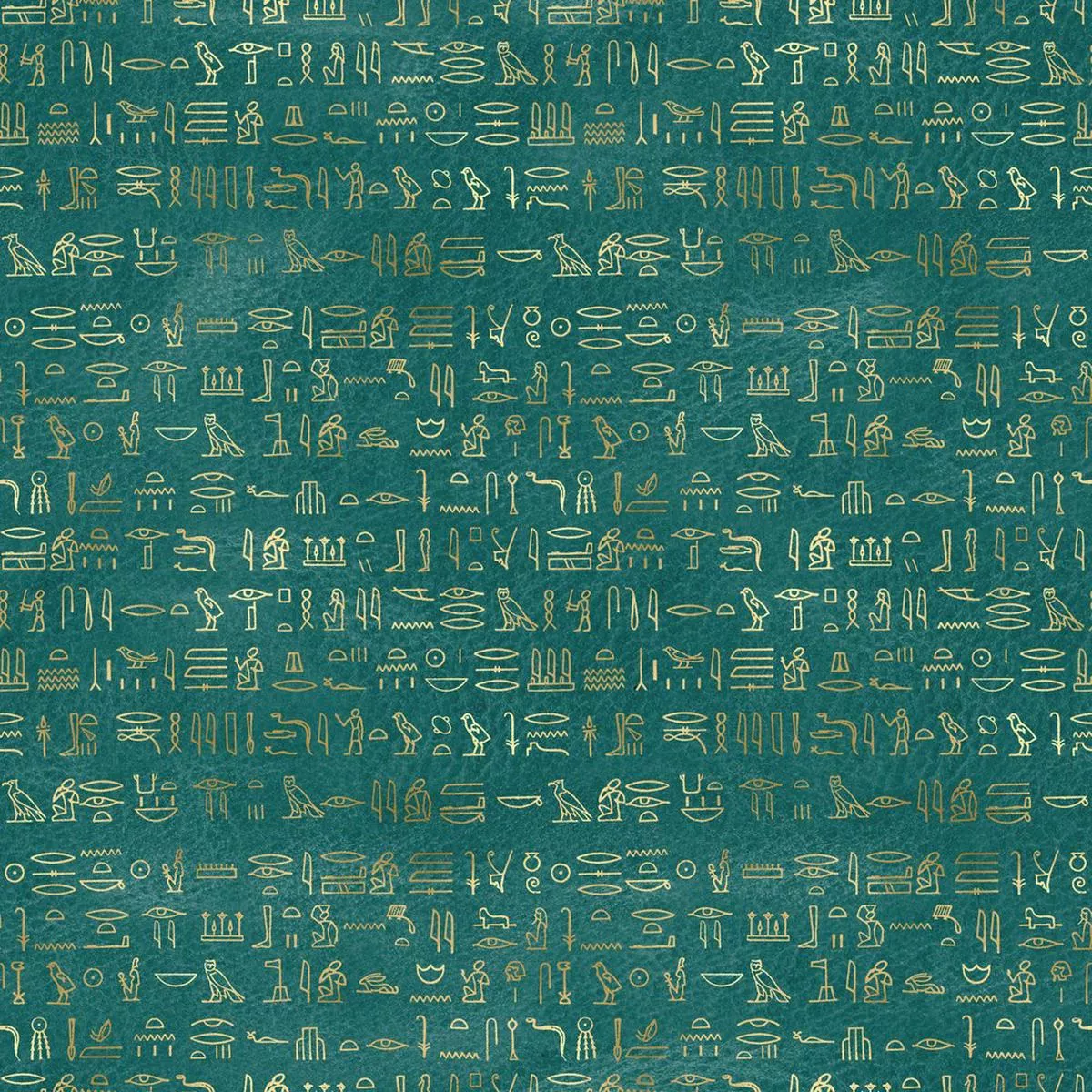 Golden Ancient Egypt Pattern #24 Fabric