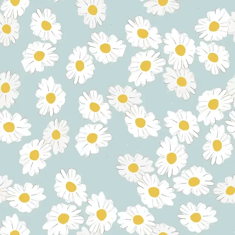 groovy-retro-daisies-4-fabric Groovy Retro Daisies #4 Fabric