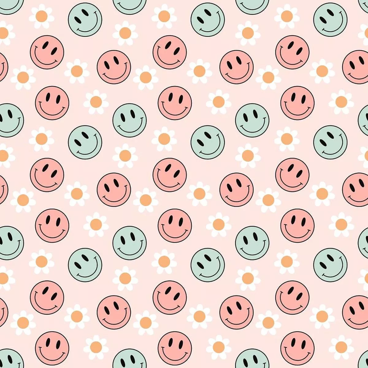 groovy-smiley-1-fabric Groovy Smiley #1 Fabric