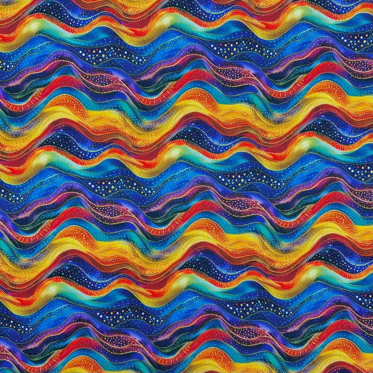 groovy-waves-polycotton-fabric Groovy Waves Polycotton Fabric