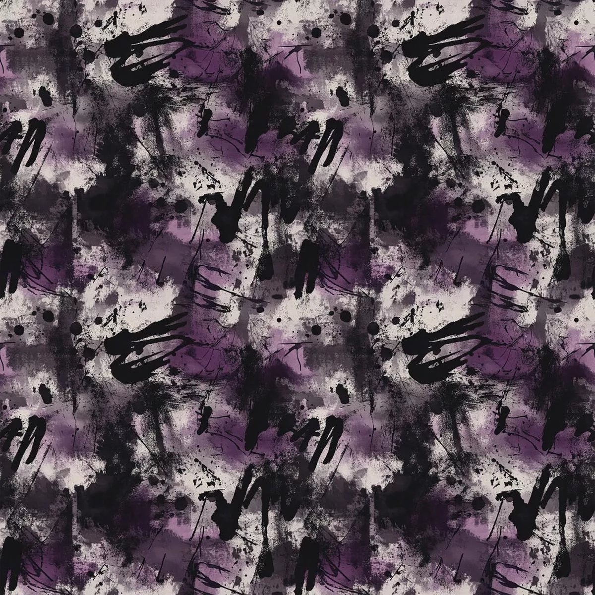 Grunge Echoes Pattern 2 Quilting Cotton Fabric