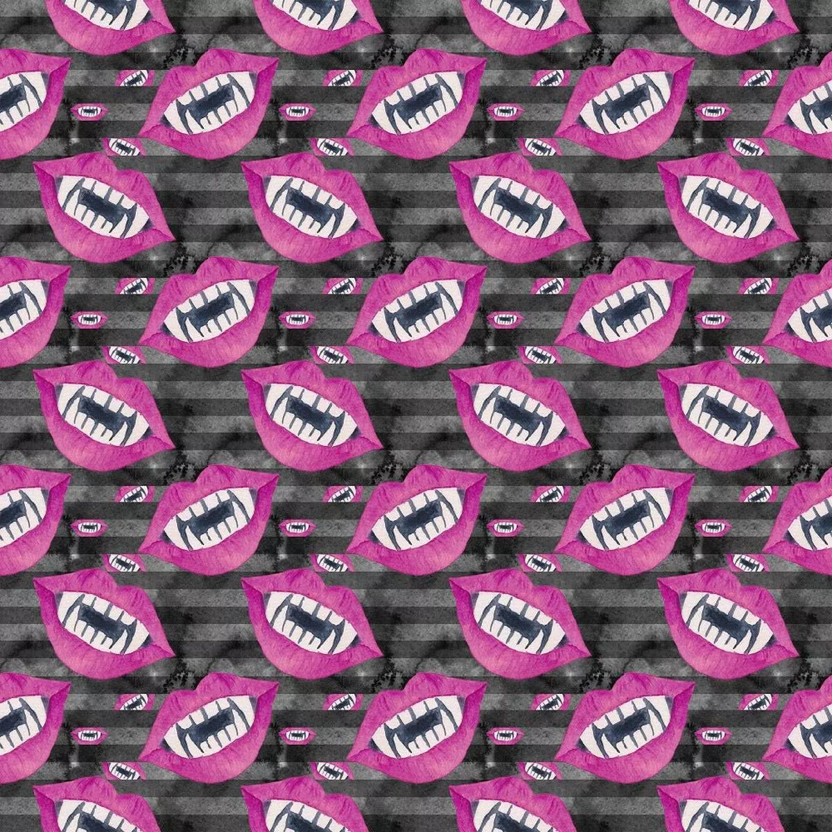 halloween-please-spooky-smiles-fabric Halloween Please! Spooky Smiles Fabric