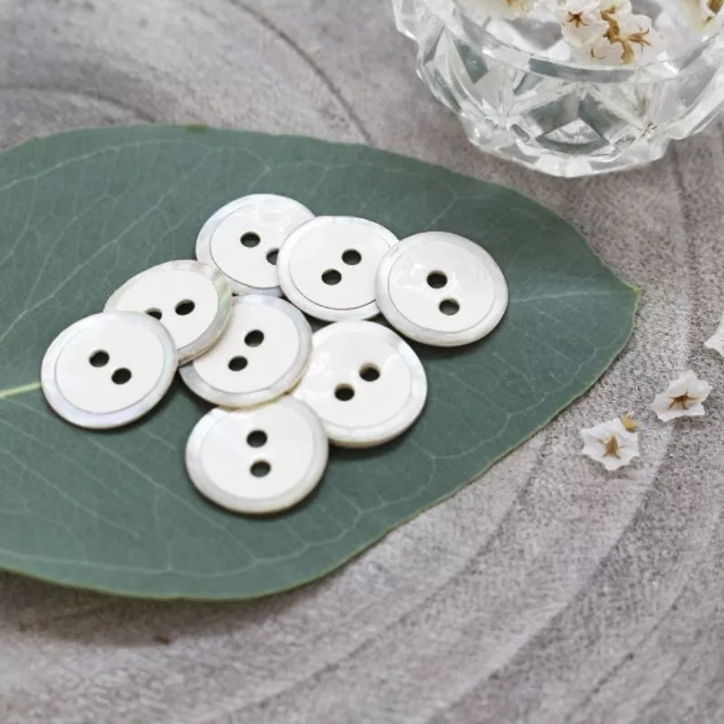halo-buttons-in-off-white-14mm Halo Buttons in Off White | 14mm