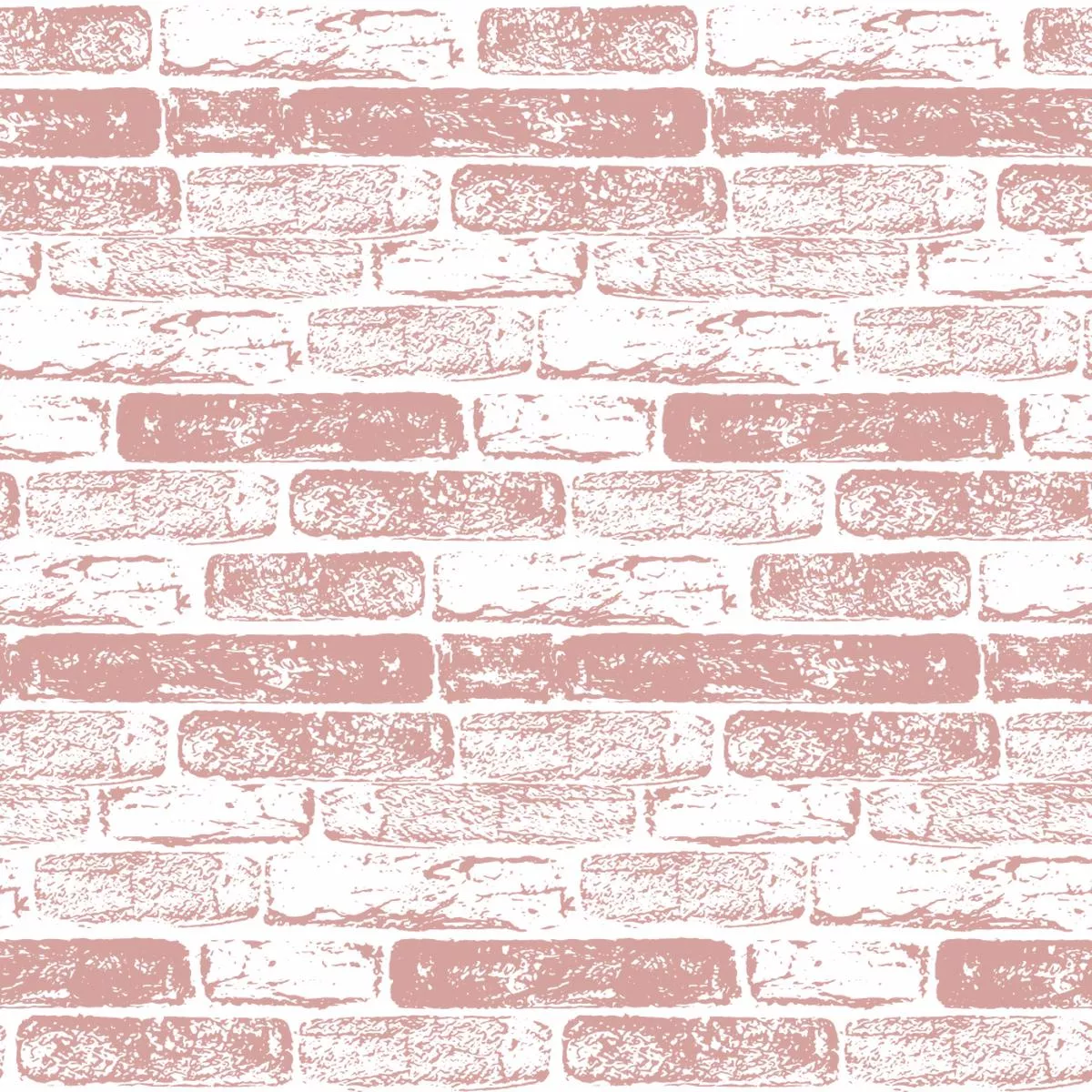 hand-drawn-brick-wall-fabric-rose-gold Hand Drawn Brick Wall Fabric – Rose Gold