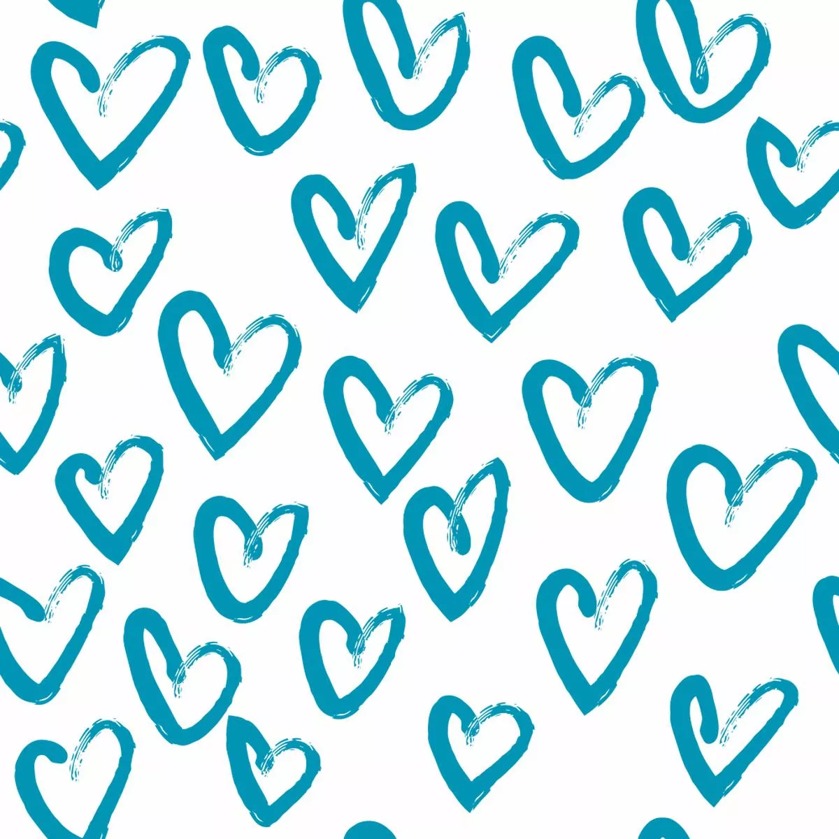 hand-drawn-hearts-fabric-cerulean-blue Hand Drawn Hearts Fabric – Cerulean Blue