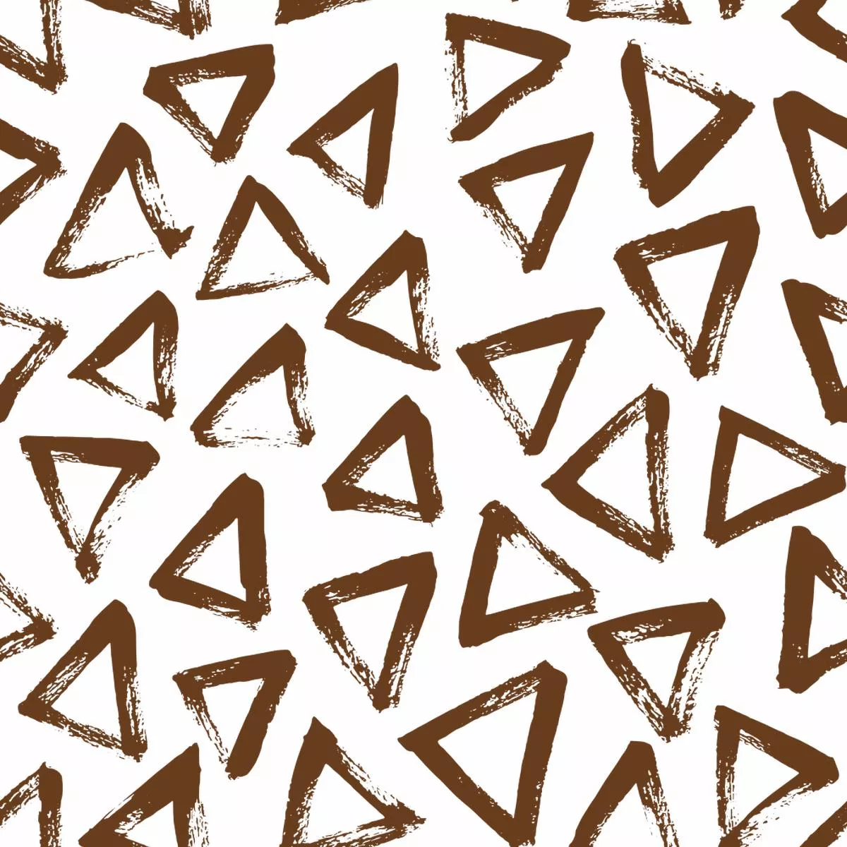 hand-drawn-triangles-fabric-chocolate Hand Drawn Triangles Fabric – Chocolate