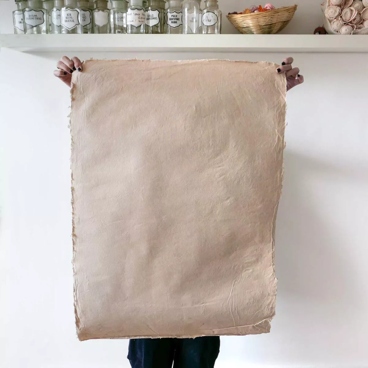 handmade-paper-bisque-x3 Handmade Paper – Bisque x3