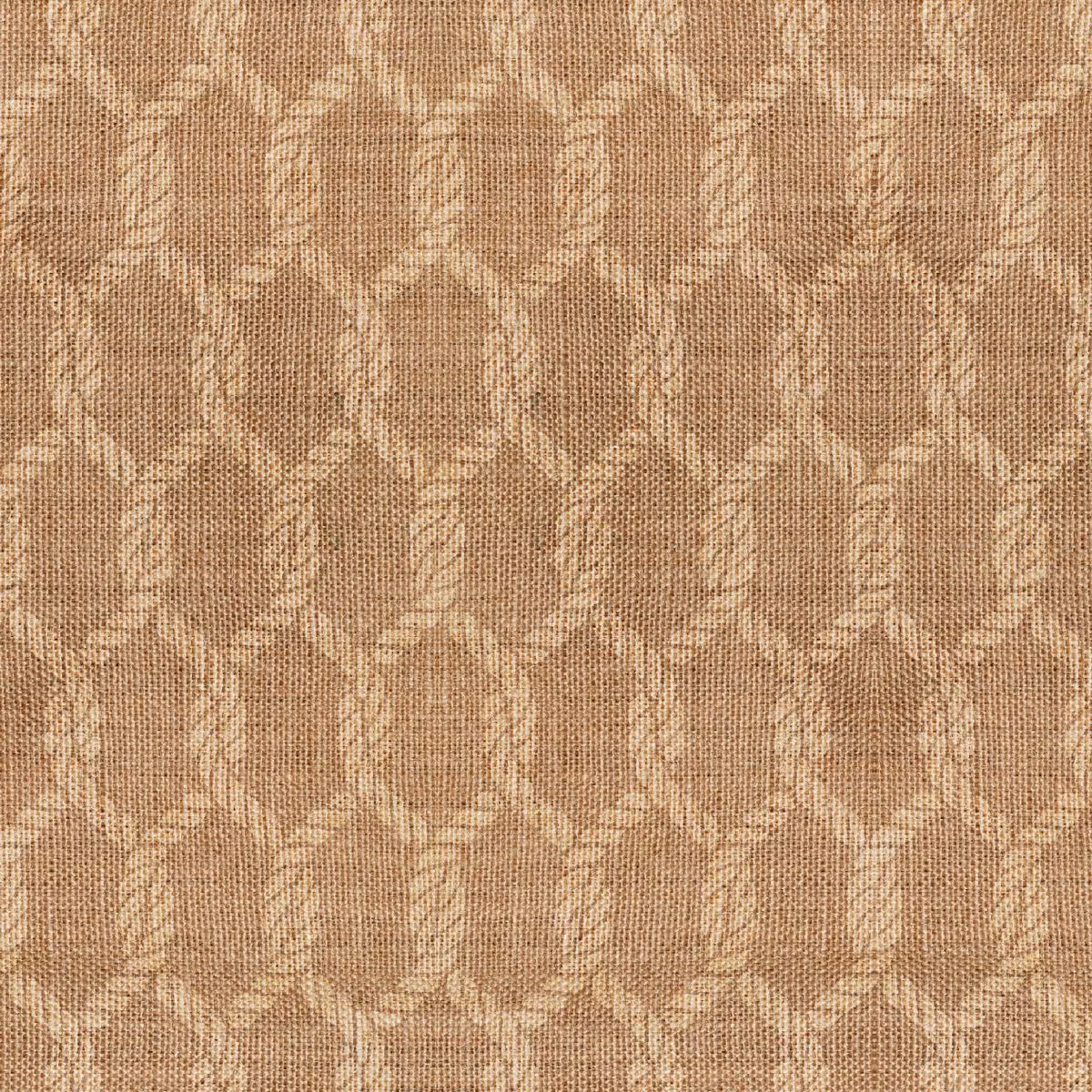 harbor-knot-on-brown-fabric Harbor Knot on Brown Fabric