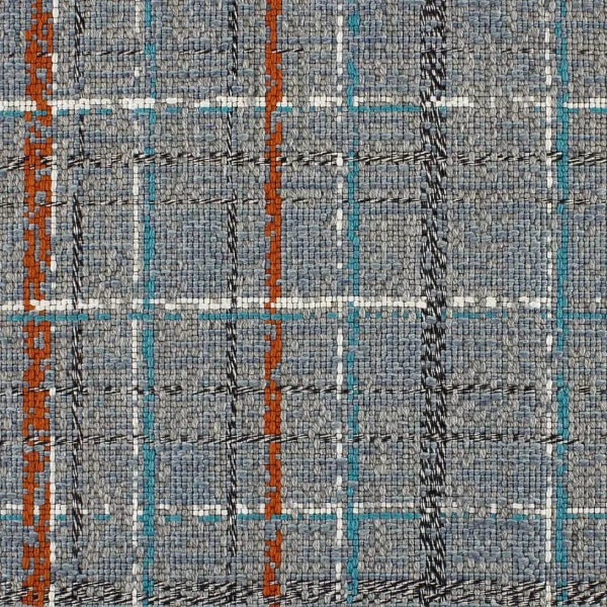 HBF Woven Memory Juniper Wool Upholstery Fabric