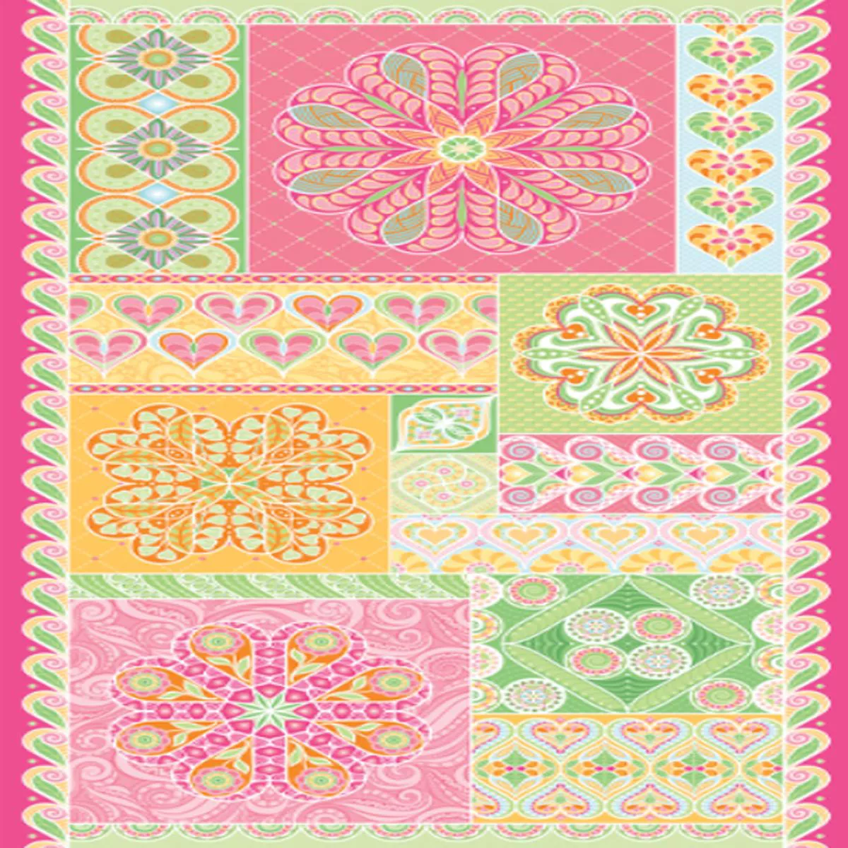 heart-panel-rose Heart Panel Rose