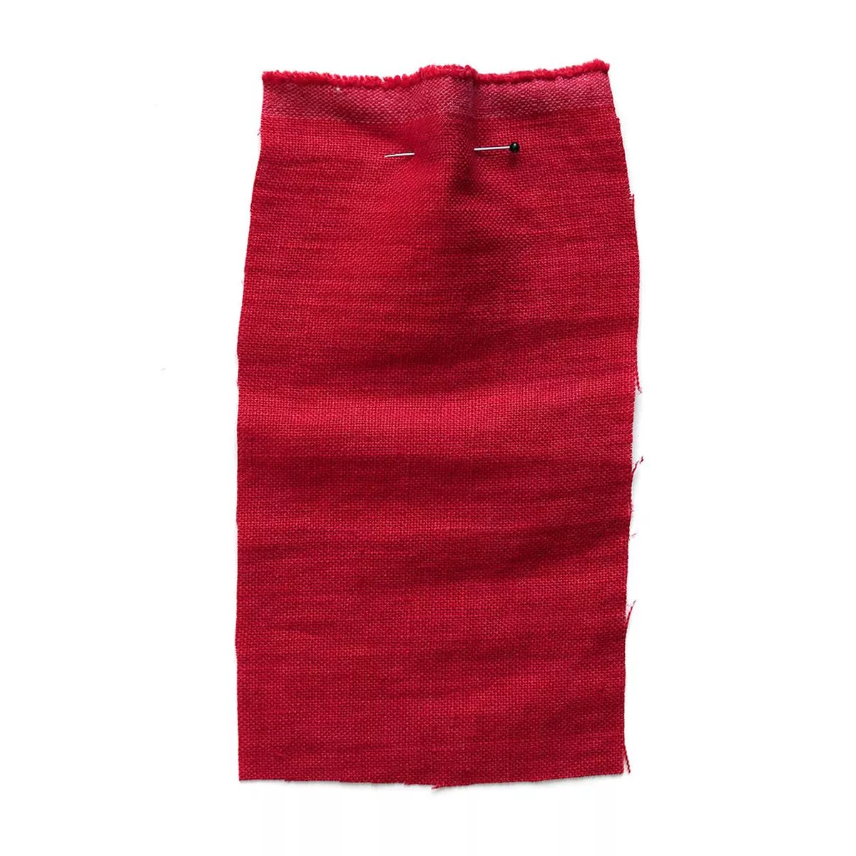 Heavy Irish Linen Red