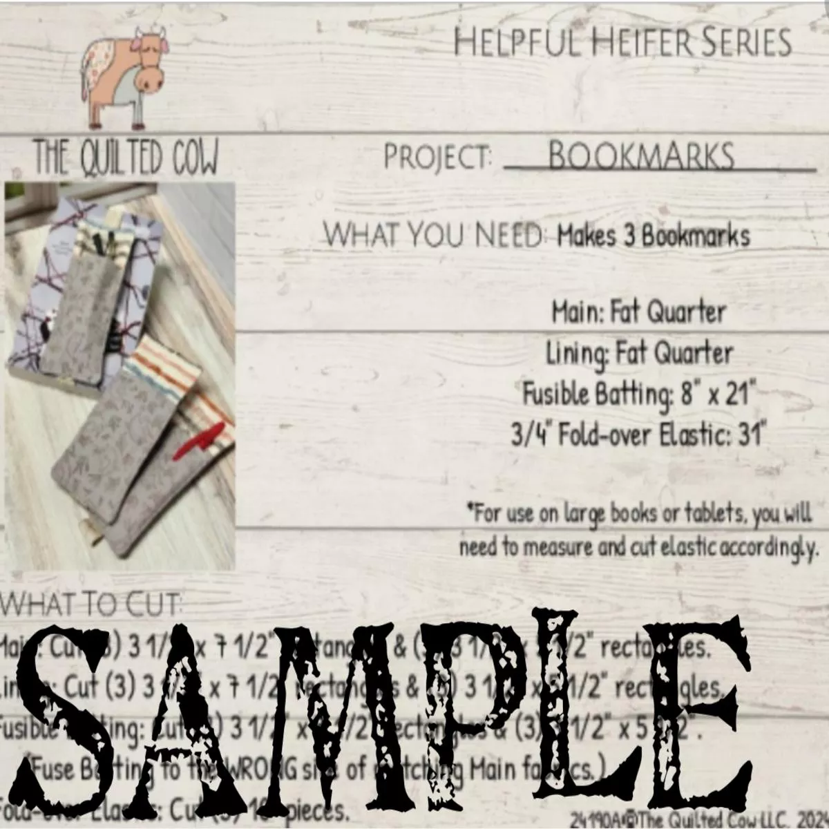 Helpful Heifer Bookmarks