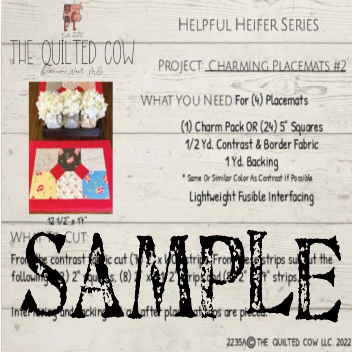 helpful-heifer-charming-placemats-2 Helpful Heifer Charming Placemats #2