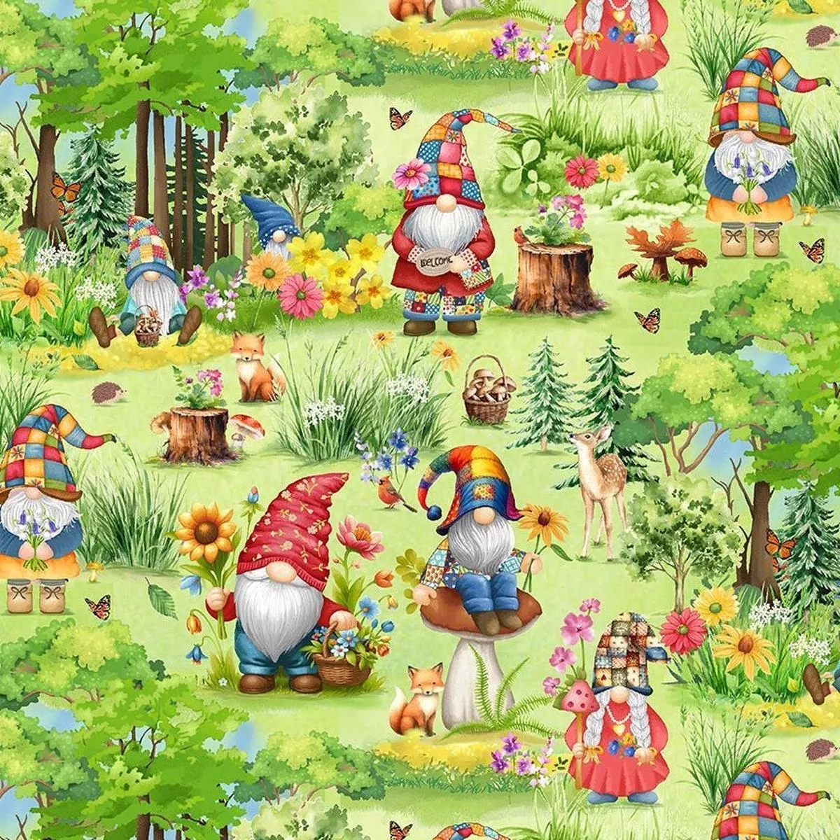 Hippie Gnome Garden