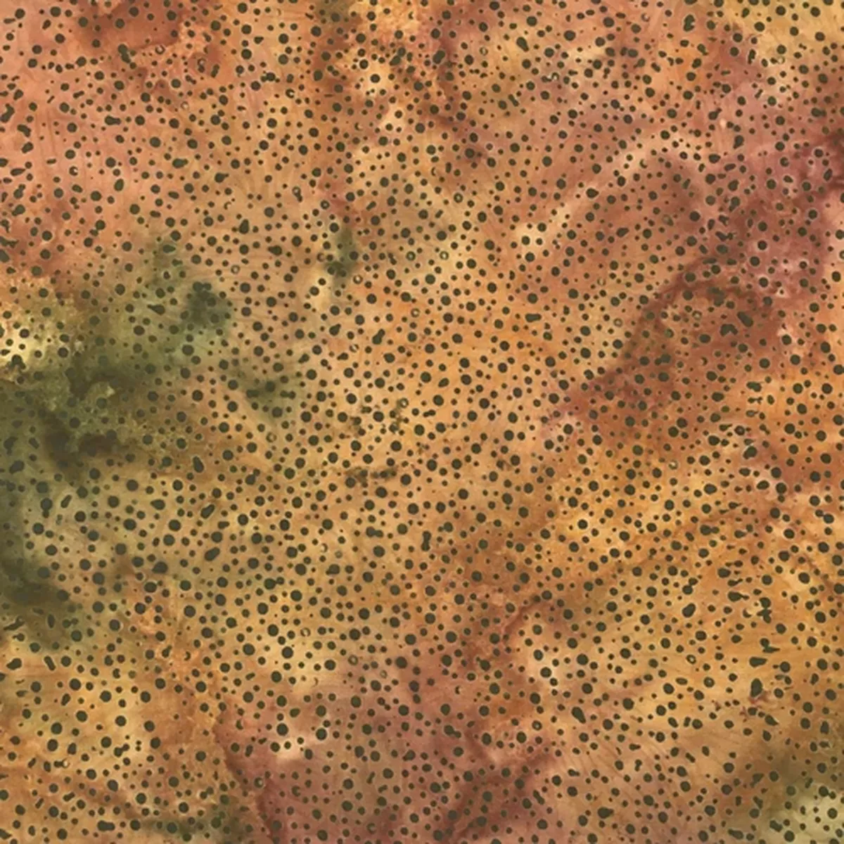 Hoffman Batik Fabric, 885-172-COPPER, By The Half Yard, Quilting