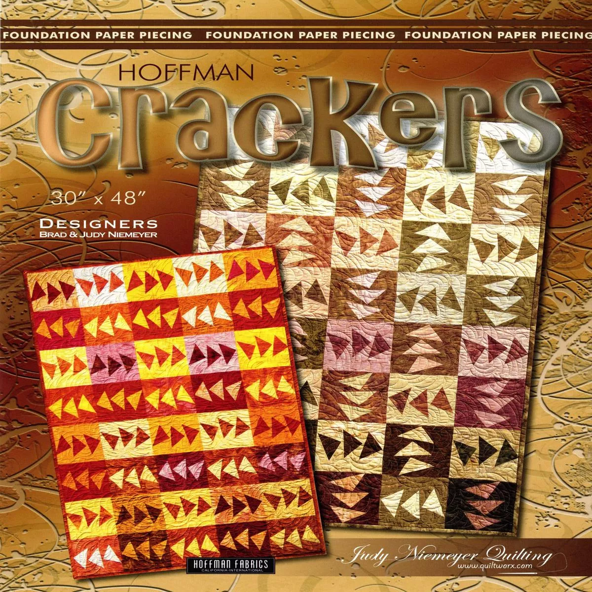Hoffman Crackers Quilt Pattern by Judy Niemeyer