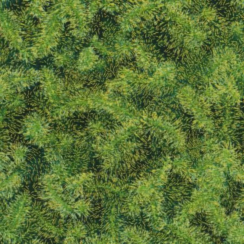 Holiday Flourish – Branches Pine w/Metallic Fabric