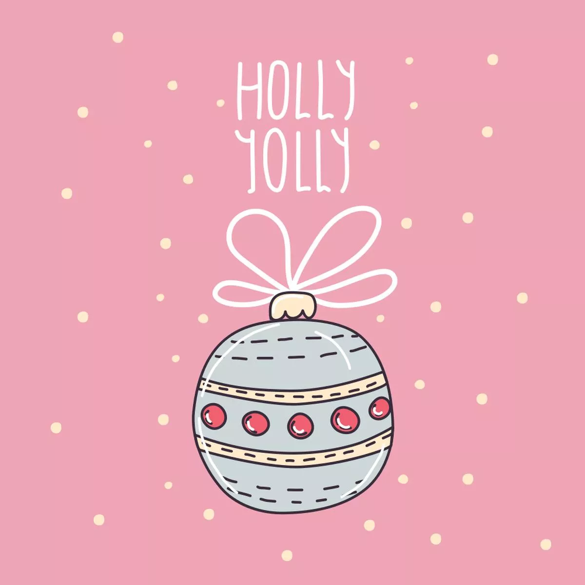 holly-jolly-postcard-fabric-panel Holly Jolly Postcard Fabric Panel