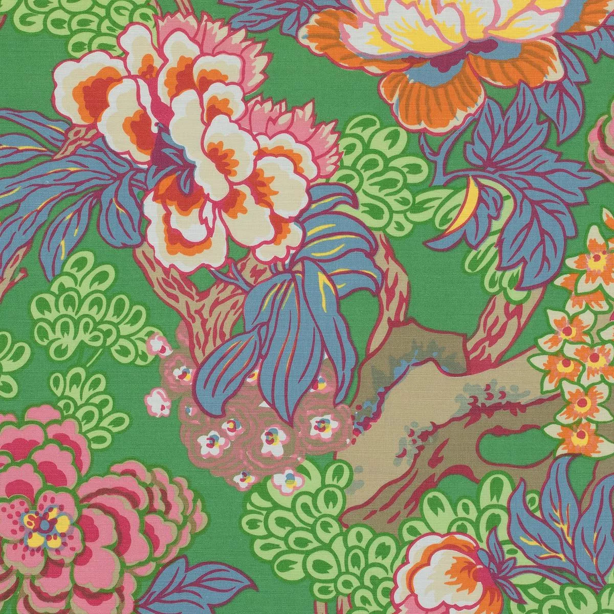 Honshu Green Fabric