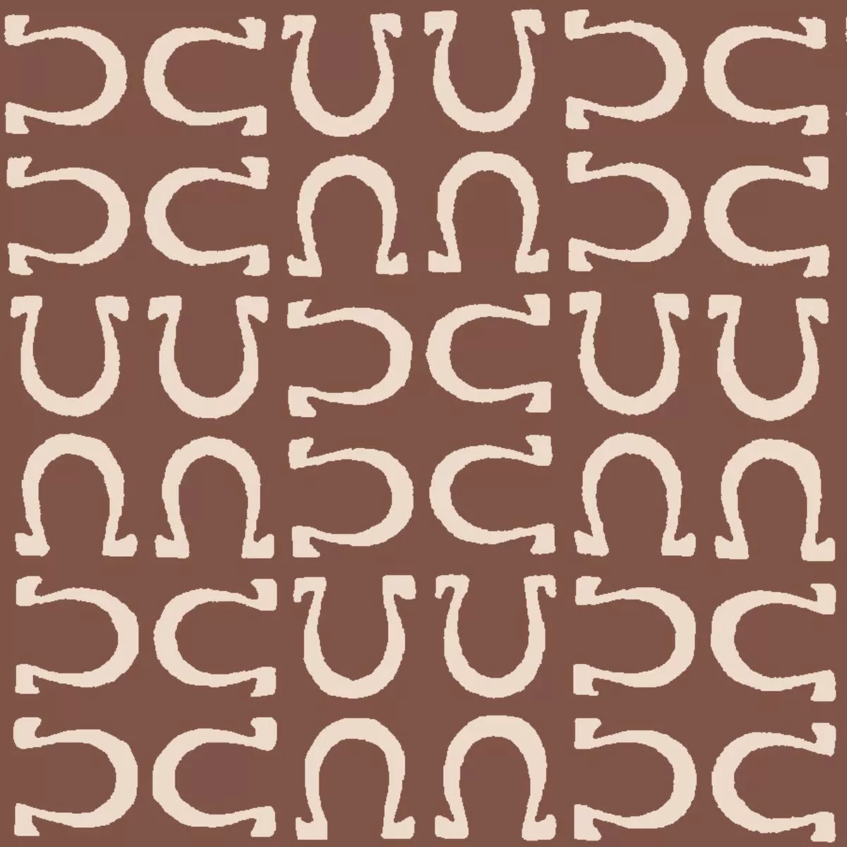 Horse Shoe – Saddle Fabric