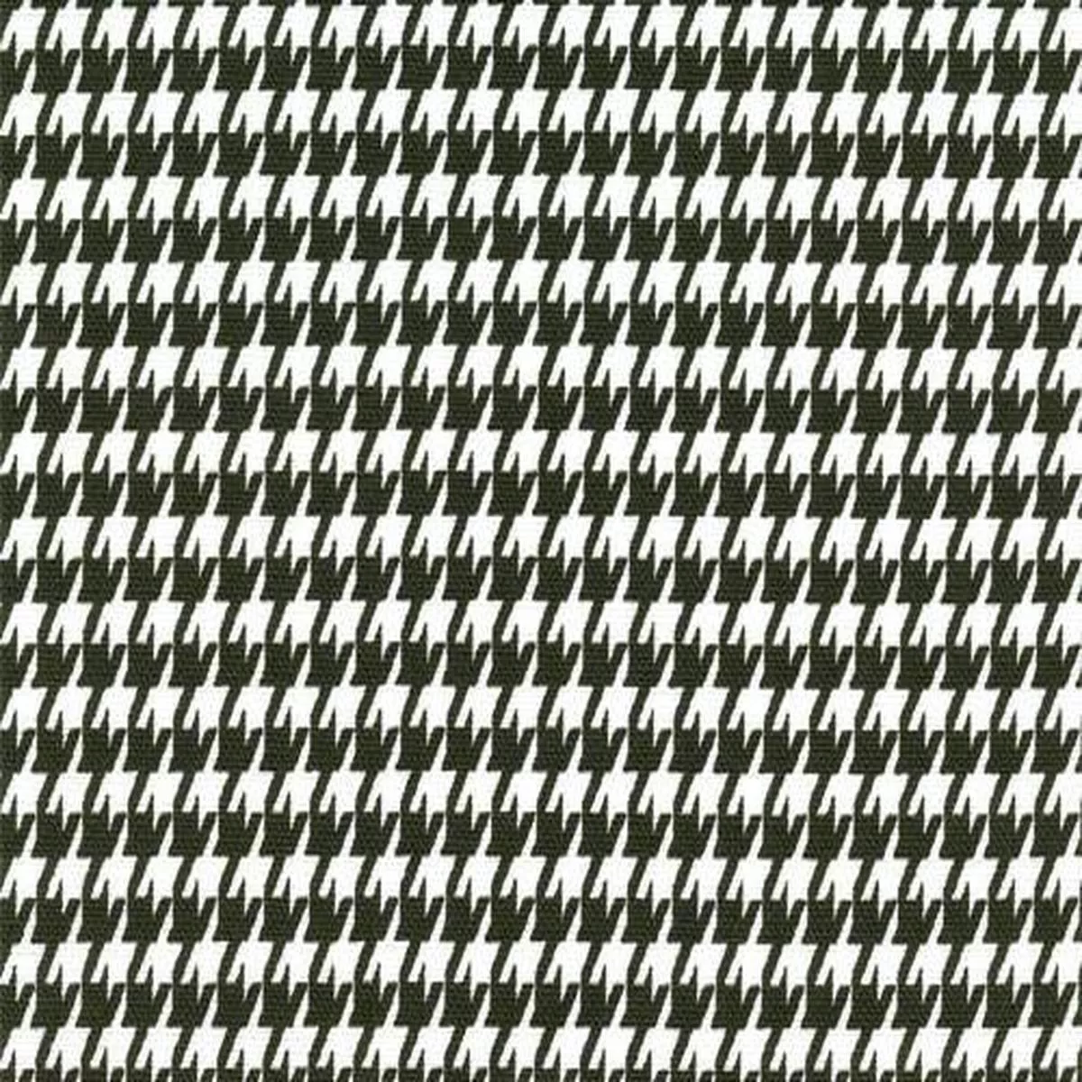 Houndstooth Black White Fabric By Premier Prints