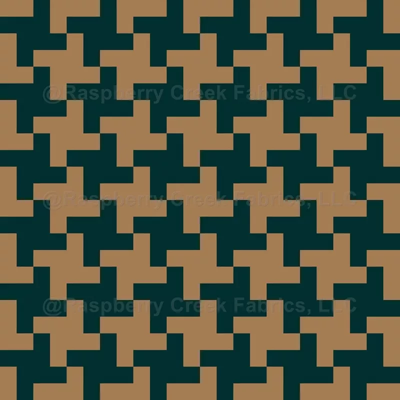 houndstooth-pattern-green-dark-gold Houndstooth pattern, Green-Dark and Gold