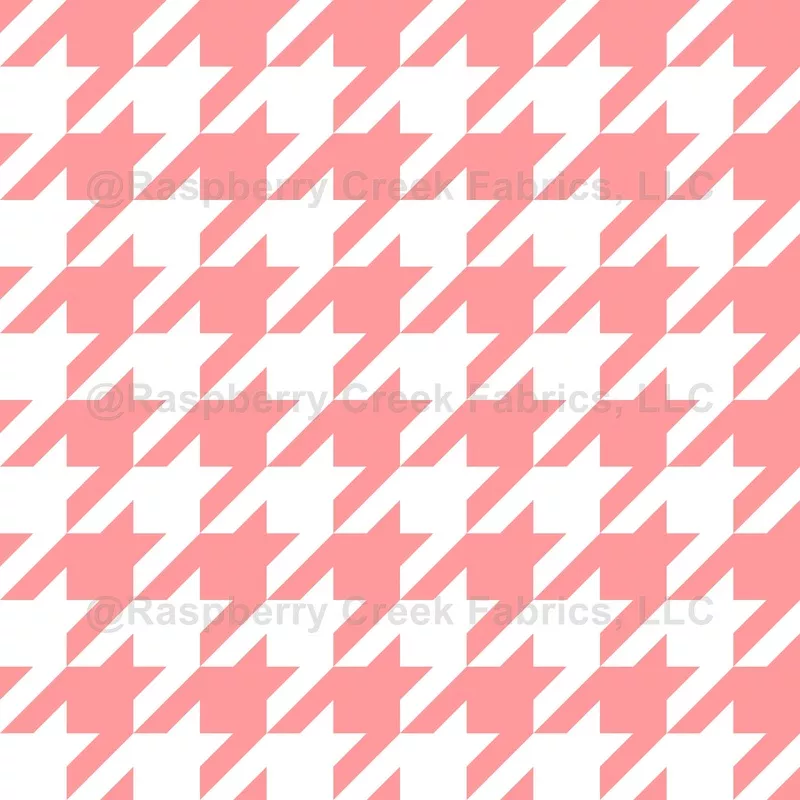 houndstooth-pattern-pink-white Houndstooth pattern, Pink and White