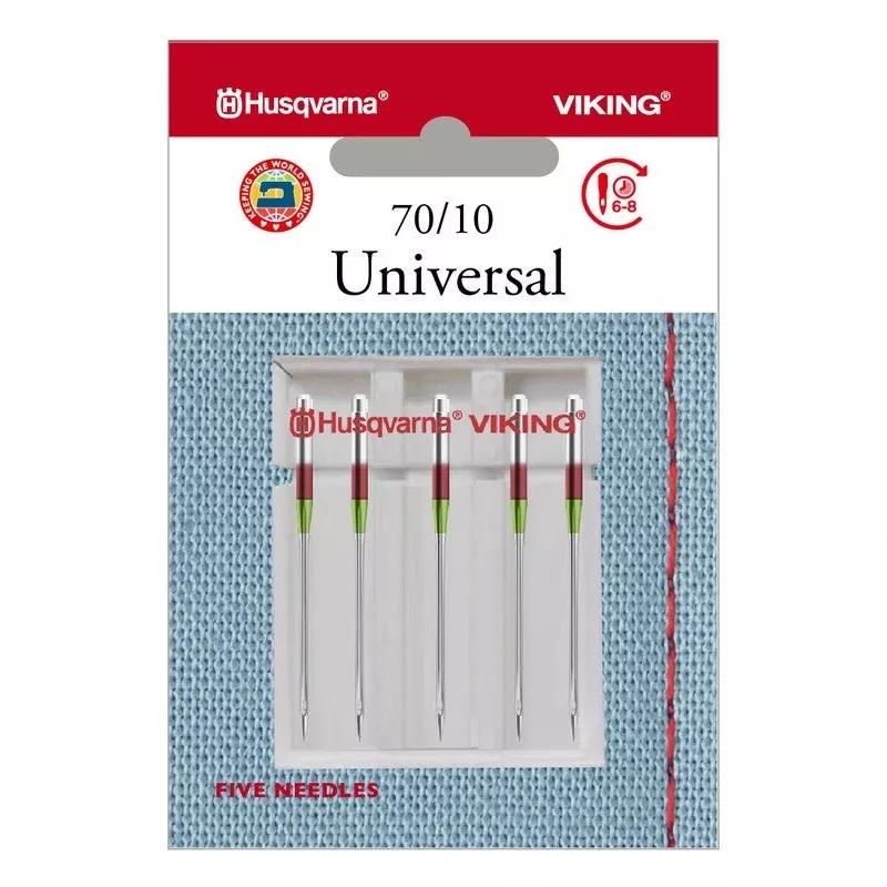 husqvarna-viking-universal-needles-size-70-10-5-pack HUSQVARNA VIKING Universal Needles Size 70/10 5-pack
