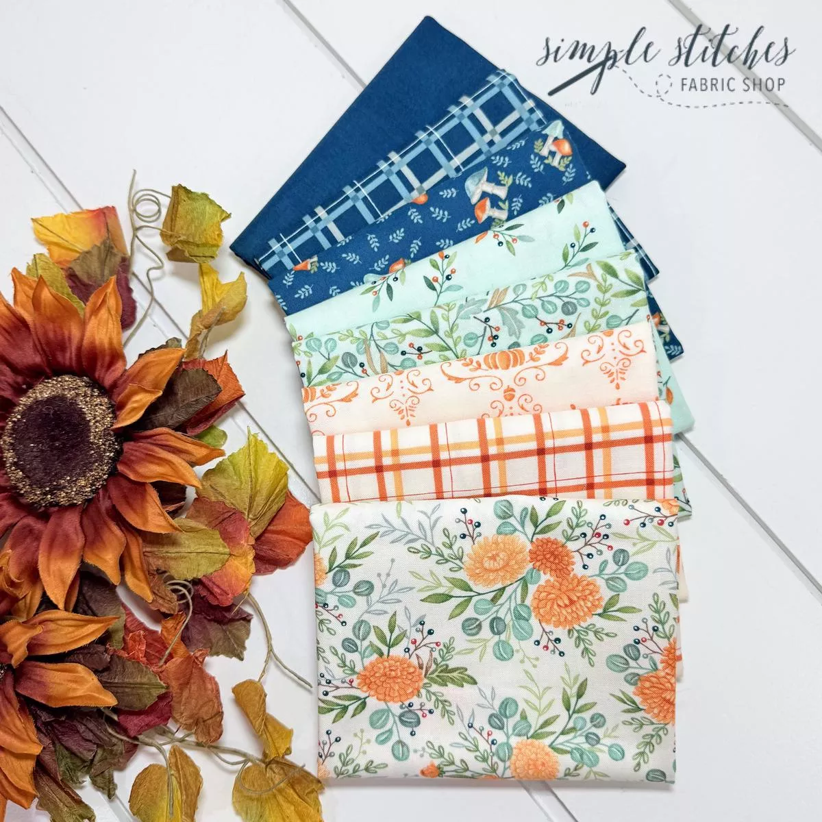 i-love-fall-most-all-simple-bundle-8-fat-quarter-bundle I Love Fall Most of All Simple Bundle (8) Fat Quarter Bundle