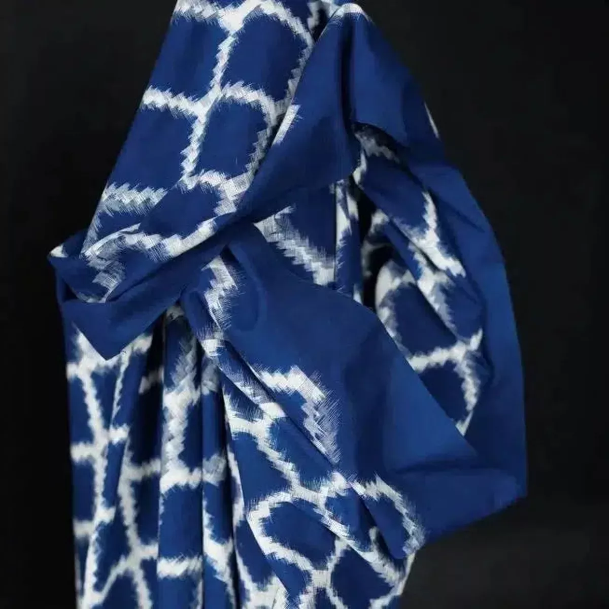 Ikat Ink Indian Cotton