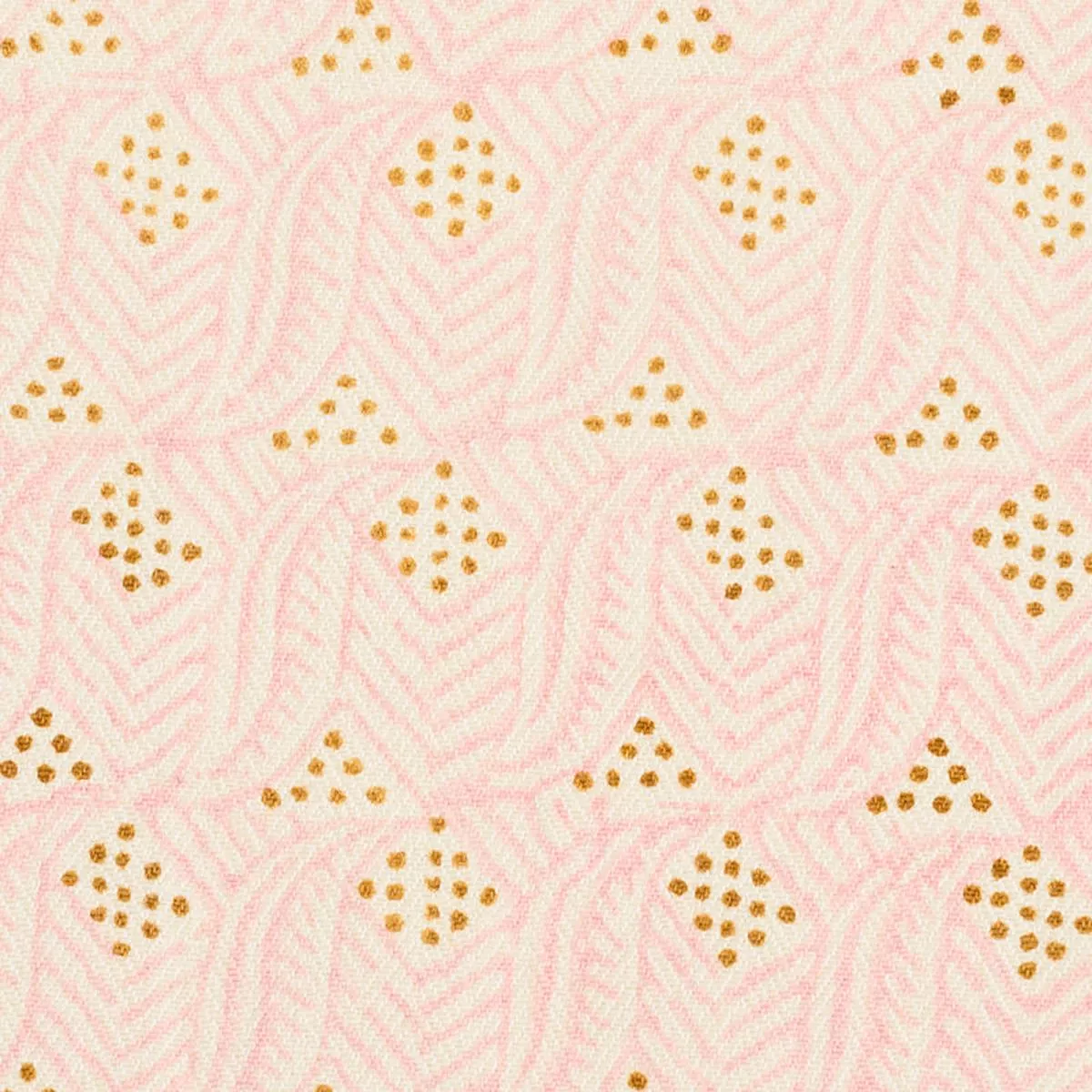 indian-leaf-hand-block-printed-pink-copper Indian Leaf Hand Block Printed Pink Copper