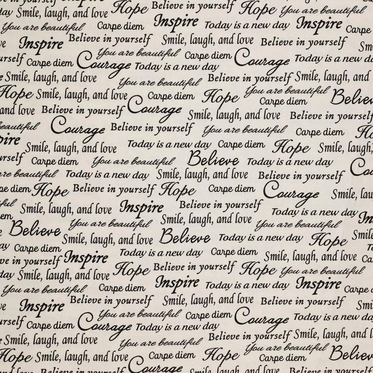 inspirational-words-108-wide-quilt-backing Inspirational Words 108″ Wide Quilt Backing